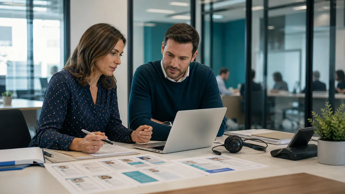 Recruitment operations team using voice automation to reactivate warm candidate records in a staffing CRM